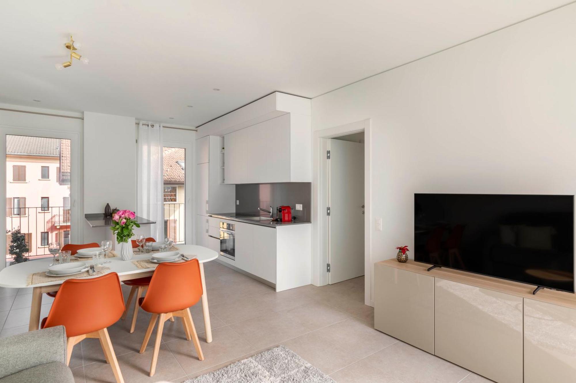 Magic Deluxe Suites - Free Parking Lugano Exterior foto